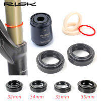 RISK 32มม. 34มม. 35มม. 36มม. จักรยาน Shock Suspension ด้านหน้าส้อม Dust Seal Kit ซีลน้ำมันฟองน้ำแหวนติดตั้งเครื่องมือ Driver