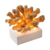 Simulated Resin Coral Jewelry Porch Wine Cabinet Desk Hotel Home Decoration Led Coral Lamp