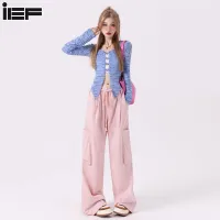 [IEF pants High-waisted pants Female, long-legged, pants, trousers, 4 colors, women