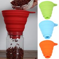 【CW】 Jars Food Grade Canning Transfer Soft Silicone Collapsible Funnel