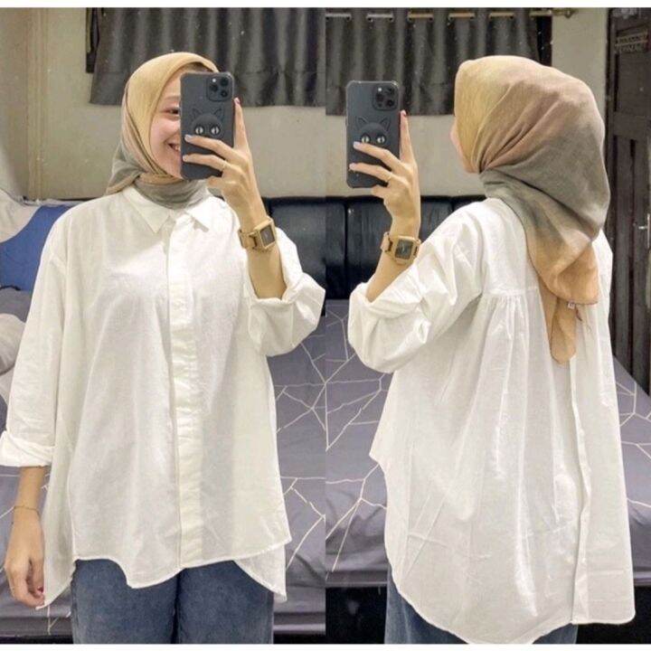 RIKA TOP KEMEJA WANITA RAYON BAJU WANITA MODEL BARU ATASAN WANITA