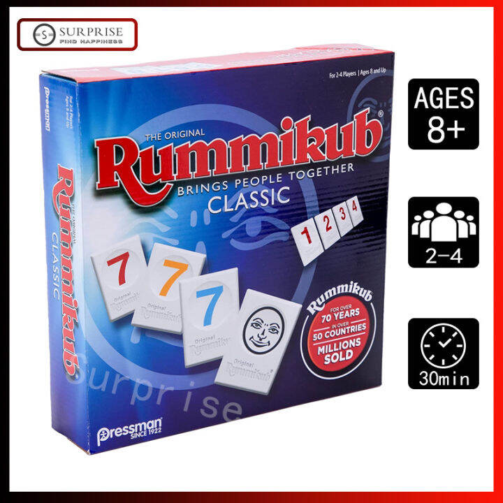 Board Game Classic Edition Rummikub Family Game Lazada PH