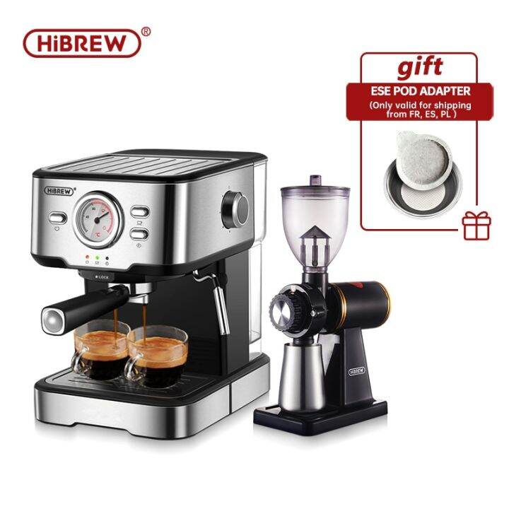 Coffee Machine Cafetera 20 Bar Espresso inox Semi Automatic Expresso