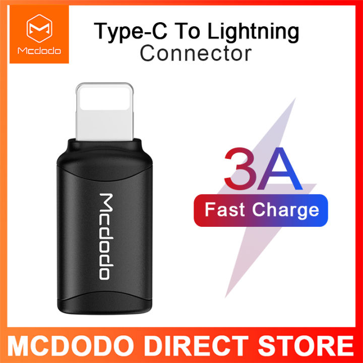 mcdodo-otg-เคเบิ้ลอะแดปเตอร์สำหรับ-iphone-โทรศัพท์-android-สายฟ้าเพื่อพิมพ์-c-แบบพกพา-micro-usb-เพื่อพิมพ์-c-แปลงชาร์จอย่างรวดเร็ว