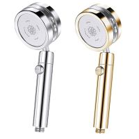 Pressurized Shower Head High Pressure Detachable 360° Rotating Jetting Showerhead Filter For Water Bathroom Bath Shower Nozzle Showerheads