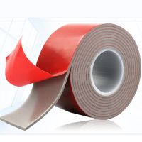 Washi tape Double sided tape VHB cinta adhesiva LED strips fita dupla face двухсторонний скотч waterproof tape gray color 0.8MM Adhesives Tape