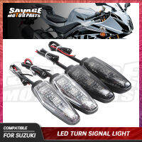 ไฟเลี้ยว LED สำหรับ SUZUKI GSX-R1000 1000 2017-2023 2022อุปกรณ์เสริมรถจักรยานยนต์ Blinker โคมไฟ Motocross