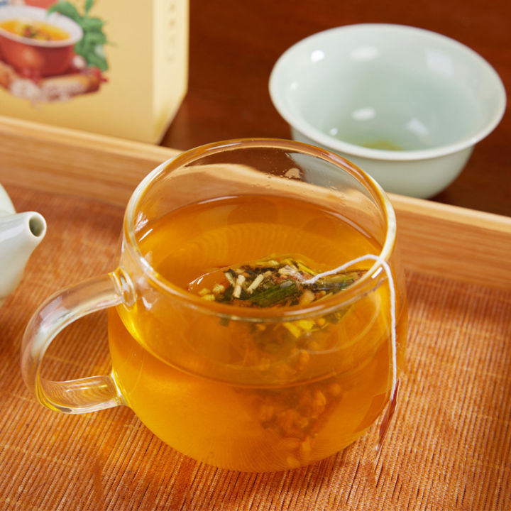 beijing-tong-ren-tang-เปลือกส้มน้ำตาจากงาน-tea-red-bean-s-tea-to-thicken-สุขภาพชายและหญิงถุงชาดอกไม้-conditionqianfun