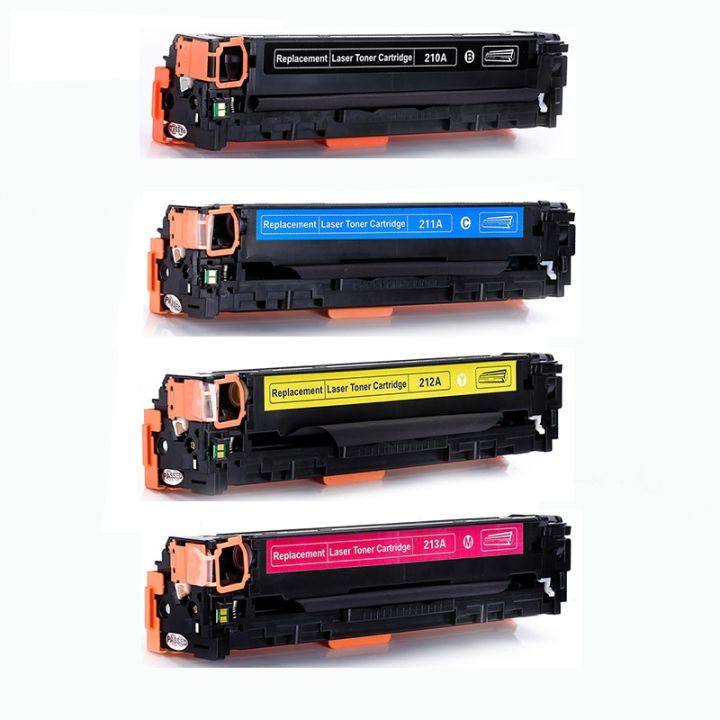 For HP CF210A CF211A CF212A CF213A 131A Color Toner Cartridge Compatible For HP Laserjet Pro 200 Color M251nw M276n M276nw