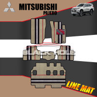 Mitsubishi Pajero Sport ปี 2015 - ปีปัจจุบัน Blackhole Trap Line Mat Edge (Set ชุดภายในห้องโดยสาร)