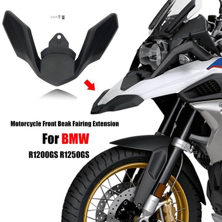 thumbnail image 2 of Motorcycle Front Fender Beak Fairing Cowl Extension Wheel Extender Cover For BMW R1200GS 2008-2010 2011 2012 R1200 GS Oil Cooler 2 of 14