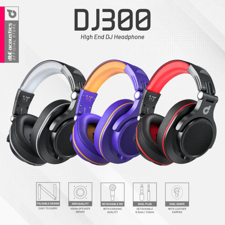 dbE DJ300 High End DJ Headphone Lazada Indonesia