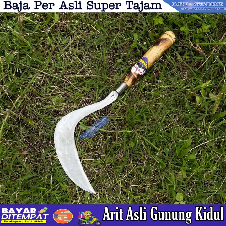 Arit Sabit Super Tajam Full Baja Siap Pakai Arit Rumput Padi Ranting Terbon Alang Alang Babat 1437