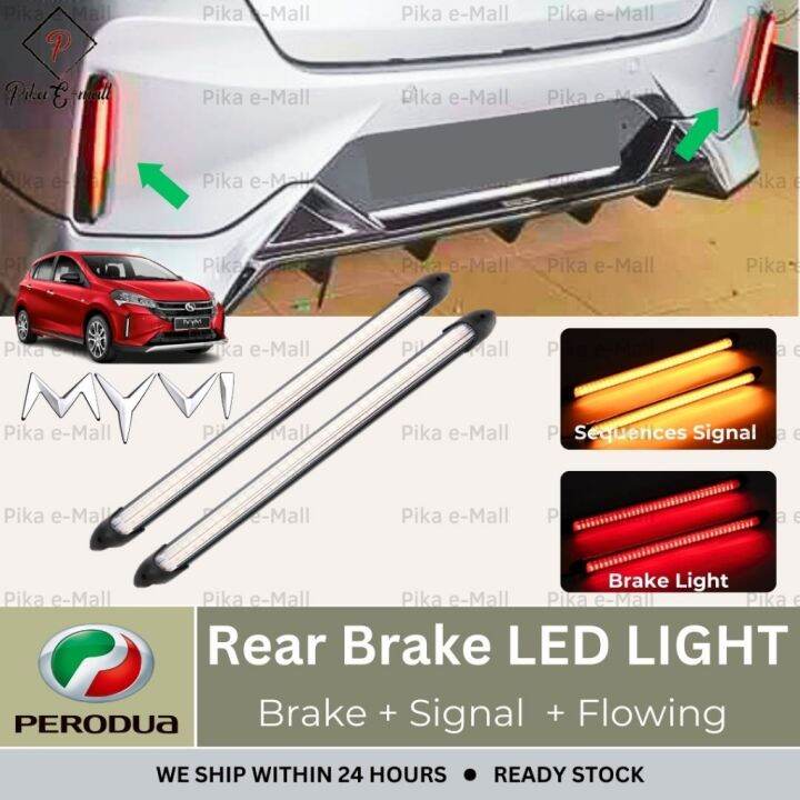 Perodua Myvi Gen3 Brake Signal Light DRL Myvi LED 2023 Facelift Rear