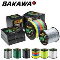 BAKAWA 8/4 Braided Fishing Line 300M100M Multifilament PE Cord Carp Saltwater Pesca10LB-100LB Strong Japan Technology 7 Colors Fishing Lines