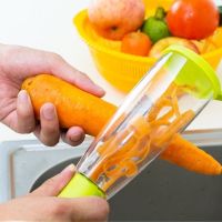 Multifunctional Storage Box Peeler Knife Peeler With Rubbish Bin Slicer Shredder Stainless Steel Vegetable Kitchen Tool Gadgets Graters  Peelers Slice