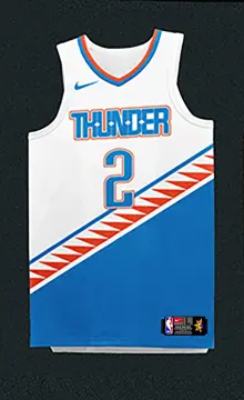 NWT new OKC Oklahoma City Thunder Shai Gilgeous-Alexander #2 Jersey NBA  Mens XL