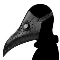 Plague Doctor  หนัง Gothic แว่นตาผู้ใหญ่หน้ากากฮาโลวีนสำหรับใบหน้าผู้หญิงคอสเพลย์ยุคกลาง Steampunk Carnival Masquerade