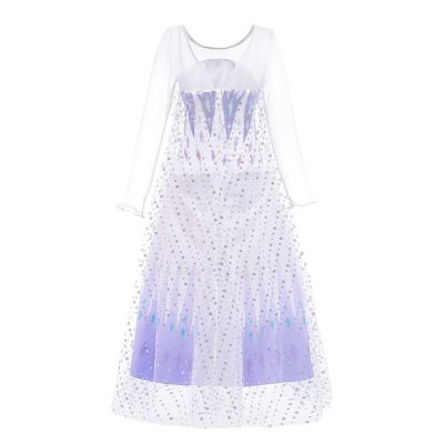 Frozen 2 Dress Anna Princess dress white skirt Childrens dress White Princess Dress