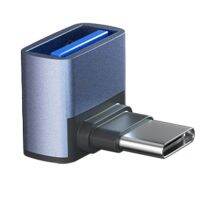 แปลงอะแดปเตอร์ประเภท C เป็น USB3.0ตัวเชื่อมต่อสำหรับสายดาต้าแท่นชาร์จโทรศัพท์มือถือตัวผู้ไปตัวเมียแปลงความเร็ว10Gbps