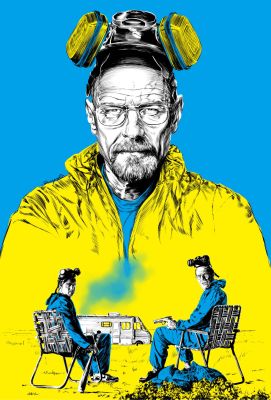 โปสเตอร์ หนัง Breaking Bad เบรกกิงแบด Poster ซีรีส์ Series โปสเตอร์วินเทจ แต่งห้อง แต่งร้าน ภาพติดผนัง โปสเตอร์ภาพพิมพ์ ของแต่งบ้าน ร้านคนไทย 77poster