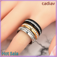 ของขวัญคริสต์มาส Cadiav แม่เหล็กคริสตัลเพื่อสุขภาพแหวนลดน้ำหนักเครื่องประดับแหวนเพื่อสุขภาพลดความอ้วน