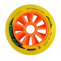 MPC Wheel XFIRM Competition Speed Skate Wheels Street Fight Orange 110mm 100mm 90mm Inline Skates Tire Asphalt Racing Marathon Training Equipment