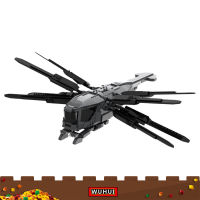 ชุดของเล่นบล็อคก่อสร้าง MOC-90108จาก WUHUI Kids Toys อิฐก่อสร้างชุดของเล่น Ornithopter-Shaqiu สำหรับเด็กหญิงเด็กชายแม่เหล็กรถไฟแบรนด์