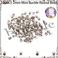 【hot sale】 ❈▽⊙ B32 LAYOR 100pcs Mini Super Small Round Bead Toys Metal Buckle