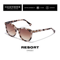 HAWKERS Brown RESORT Sunglasses For Men And Women. UV400 Protection. Official Product Designed In SpaIn 400038