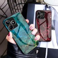 สำหรับ Realme C51 Realme เคสโทรศัพท์ C51เคสกระจกเทมเปอร์กรอบ TPU แบบนุ่มฝาหลังกันกระแทกแบบแข็ง