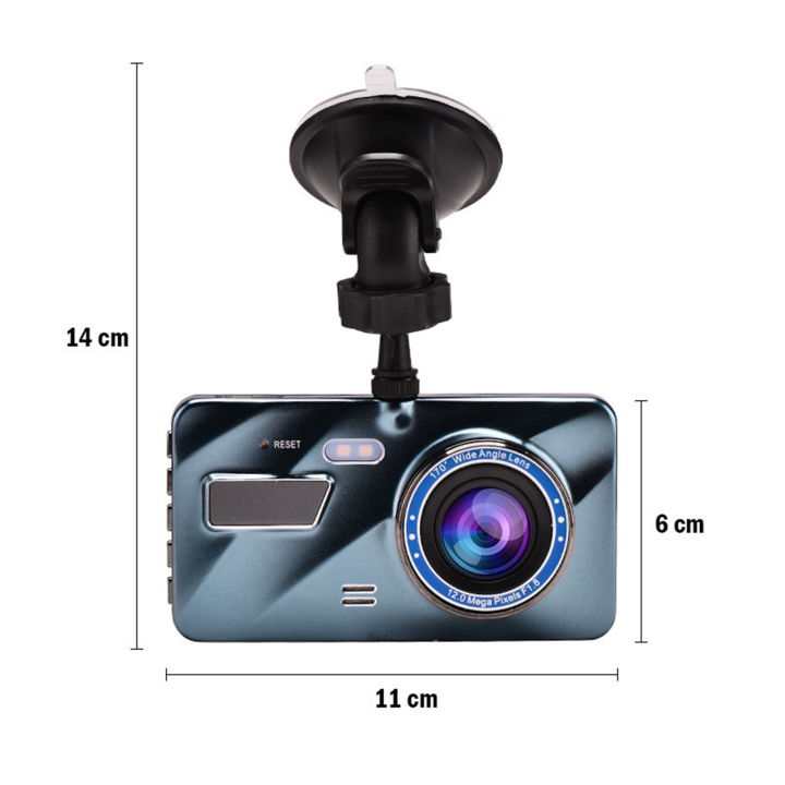กล้องเลนส์เครื่องบันทึกวีดีโอกล้องสำหรับรถยนต์1080p-กล้องตรวจสอบกล้องติดรถยนต์สำหรับยานพาหนะที่จอดรถด้านหน้าถอยหลัง