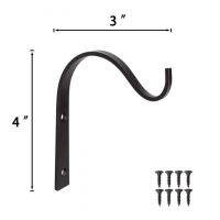 10Pcs Creative Crochet Iron Hanger Wall Hooks for Hanging Lantern Planter Coat Rustic Home Decor