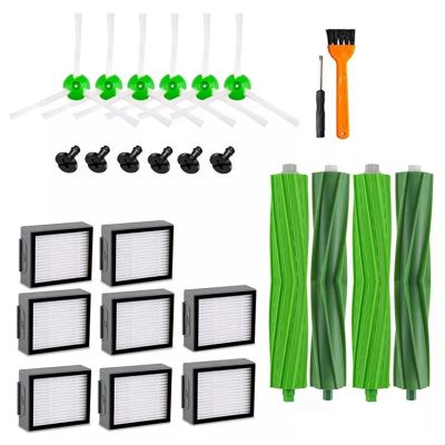 Vacuum Cleaner Accessories Kit for I7 Replacement Part Filter Compatible for iRobot Roomba I7 I7+/I7 Plus E5 E6E7 Series