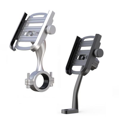 SMOYNG Aluminum Mountain Bike Motorcycle Phone Holder stand For Handlebar Mirror 4-6.7 inch Mobil phone Bicycle support Mount