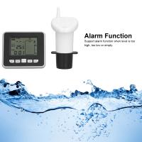 Tanks Depth Gauge Digital Display Water Tank Level Meter with Timer for Measurement