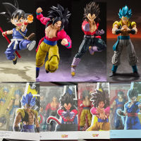 Sh Figuart Z Super Saiyan 4 Vegeta Goku รูป Gogeta Son Goku Gohan อะนิเมะ Action Figure ของเล่นสะสมของขวัญตุ๊กตา