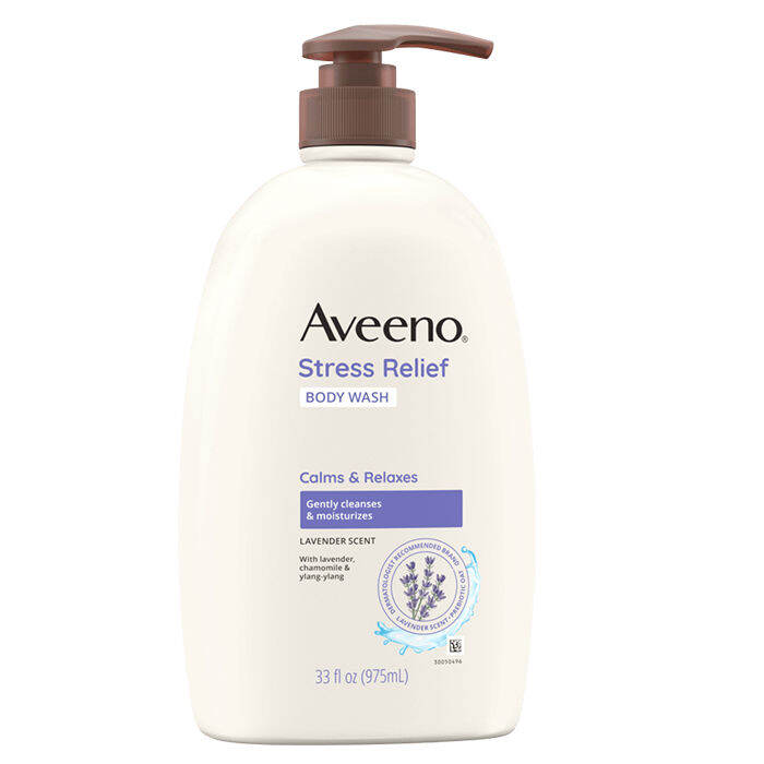 Aveeno Stress Relief Body Wash 975ml | Lazada PH