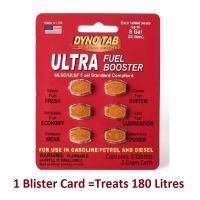 DynoTab ULTRA Fuel Booster 6-tab for Petrol Diesel Clean Carbon、Fuel System Maximizes Power Increase Fuel Economy Reduce Wear