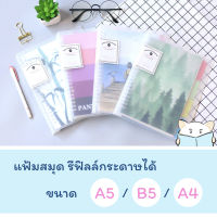 ? SALE [เซ็ต] แฟ้มสมุดเติมไส้ ⭐️ Refillable Notebook Folder Cover A5 B5 A4 by mimisplan