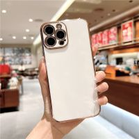 【digital technology】หรูหรากรณีชุบทองสำหรับ iPhone 13 Pro Max 14พลัส12 8พลัส7 XR XS X ซิลิโคนชุบปกคลุมสำหรับ IP Hone 11 SE 2020 13มินิ