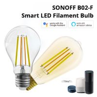 [Super bright bulb] SONOFF B02-F-ST64/A60 E27ไฟอัจฉริยะฐานประหยัดพลังงานหลอดไฟ LED ไส้หลอดรูปลักษณ์วินเทจโคมไฟอัจฉริยะ