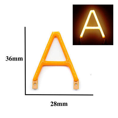 Bali DC3V LED COB LED ตัวอักษรภาษาอังกฤษตกแต่งภายในงานแต่งงานอุปกรณ์เสริมแสงสว่าง DIY