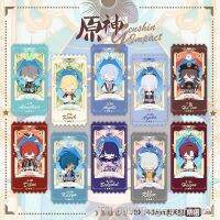 ┅ hrgrgrgregre Anime Genshin Ticket Adesivos Simples Mão Conta Bill Border Material de Embalagem Kamisato Ayato Alhaitha