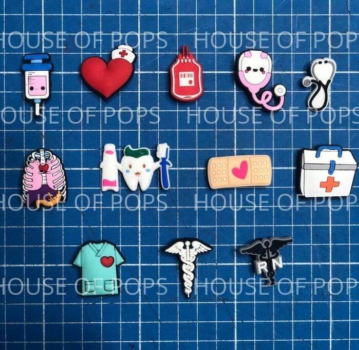 Jibbitz Medical Inspired Charms Lazada PH