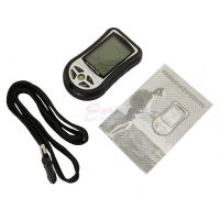 8 In 1 LCD Digital Compass Altimeter Barometer Thermo Calendar Clock Temperature