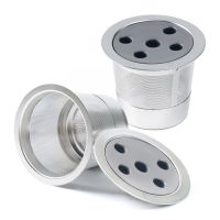 【YF】 Cápsula de café reutilizável em aço inoxidável Filtros recarregáveis Espresso Cup para cafeteira Cozinha Coffee Machine Access P6Y5 1Pc