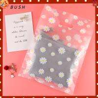 BUSH 50pcs/lot มินิมินิ ถุงพลาสติกใส่ของ เล็กๆน้อยๆ โปร่งใสโปร่งใส กระเป๋าชอปปิง น่ารักน่ารักๆ เดซี่เล็ก ถุงของขวัญ ถุงบรรจุภัณฑ์เครื่องประดับต่างหูเครื่องประดับ