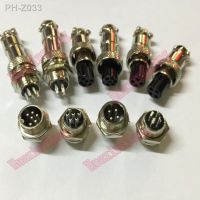 10Sets/Lot GX12 12mm Male Female Plug Wire Panel Aviation Circular Connector 12mm 2P/3P/4P/5P/6P/7P