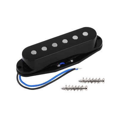 FLEOR Vintage Alnico 5 Pickup Black ST Guitar Single Coil Pickup  Neck/Middle/Bridge Pickup for Choose Guitar Bass Accessories